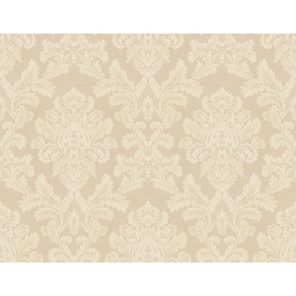 Seabrook Designs Metallic Sand Imogene Acanthus Damask Unpasted